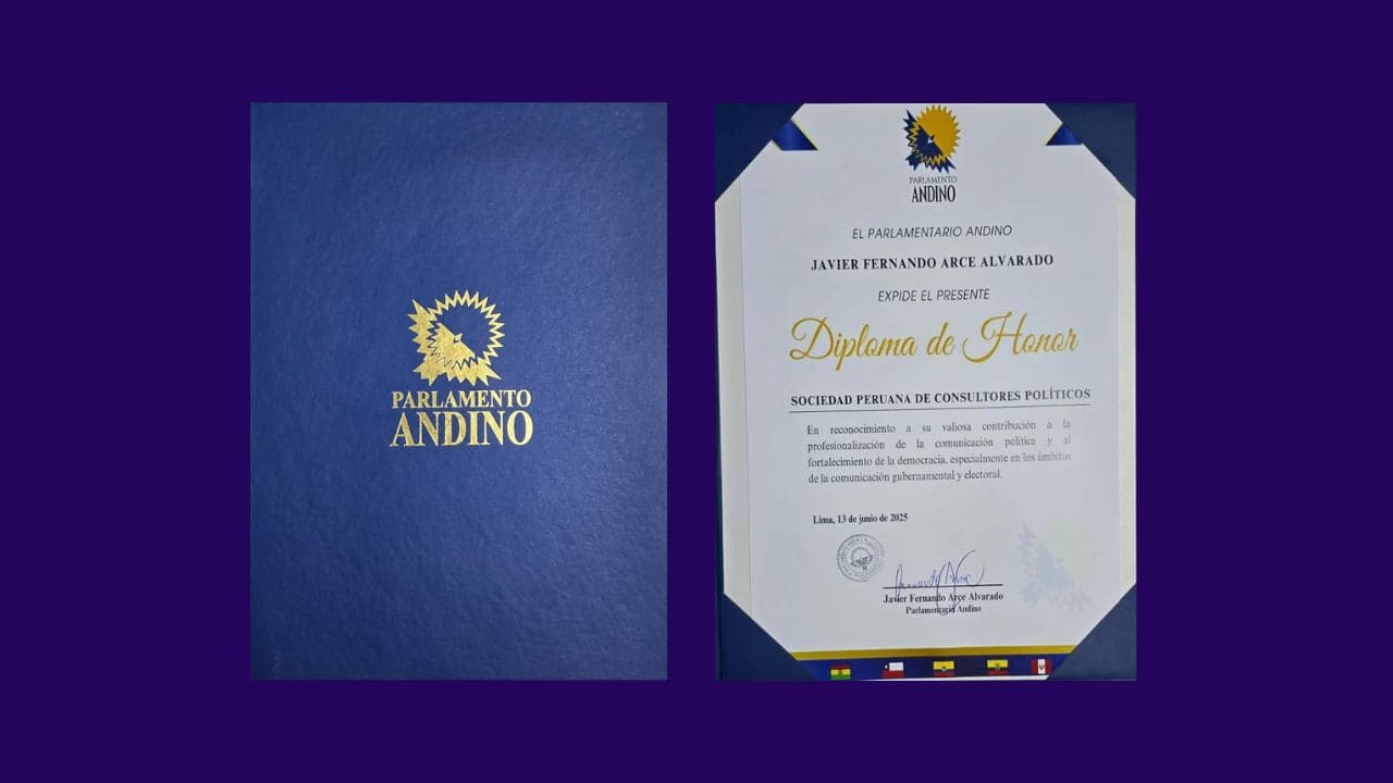 Reconocimiento Parlamento Andino