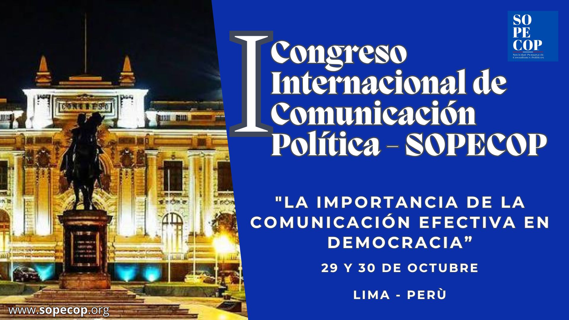 I Congreso Internacional SOPECOP